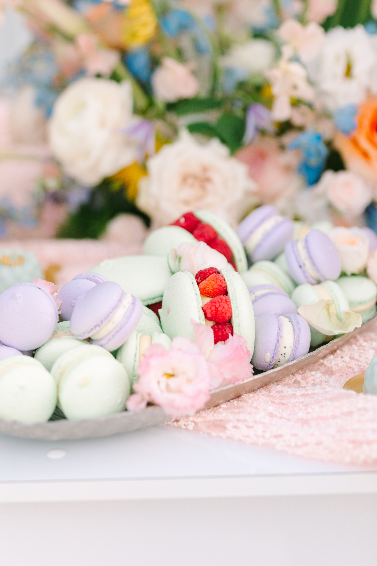Dessert table menu